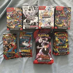 Pokémon booster bundles and packs