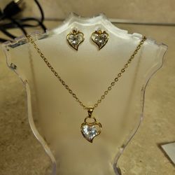 Gold Plated Jewelry Set 