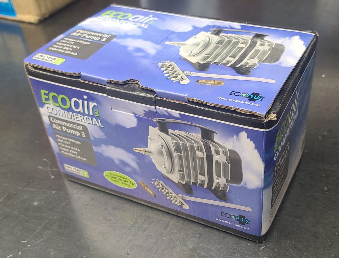 Brand New Eco Plus Eco Air Commercial Grade Air Pump 1030GPH