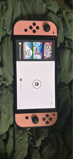 Nintendo Switch with Pink Joy-Cons