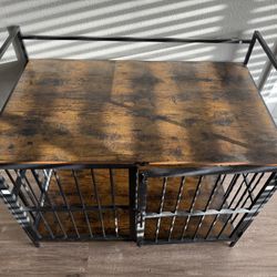 Wooden Dog Crate 