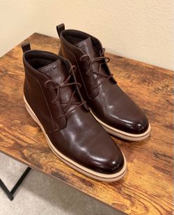 Chocolate Brown Cole Haan Boots- Size 12 Men’s