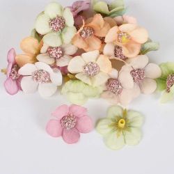 Small Artificial Flowers 50 PCS Each