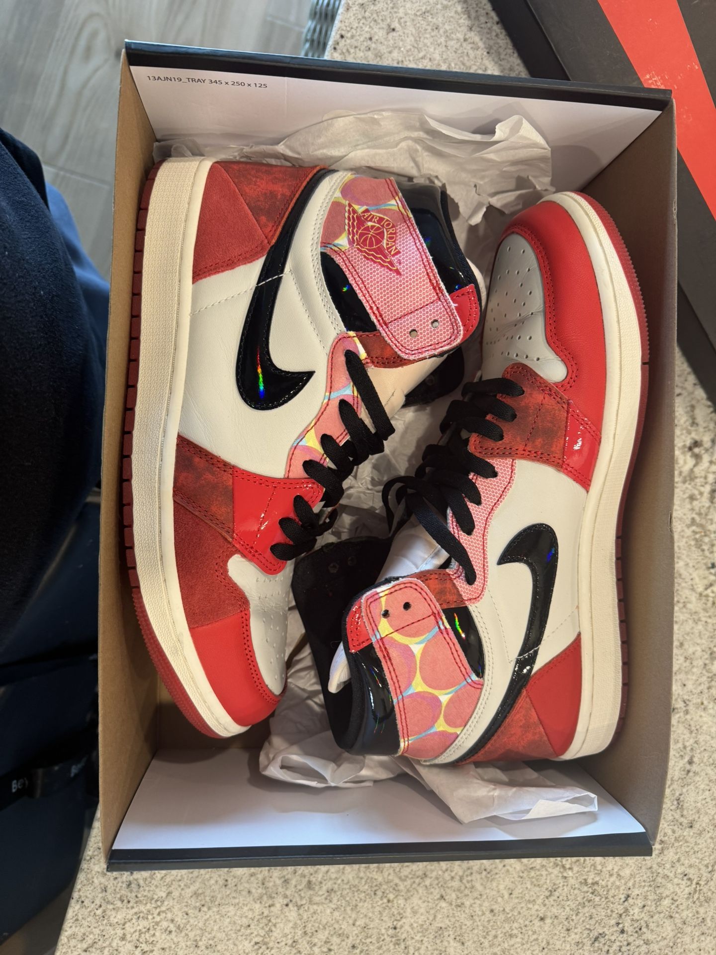 Jordan 1 Retro High OG | Size 11M | Spider-Man Across the Spider-Verse