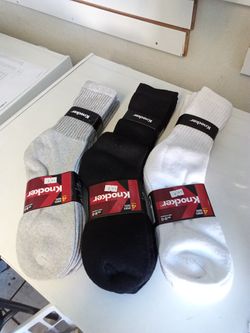 Cotton socks durable fits size 8-13