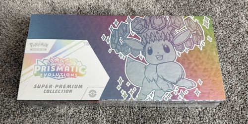 Pokémon TCG: Scarlet & Violet Prismatic Evolutions Super Premium Collection NEW