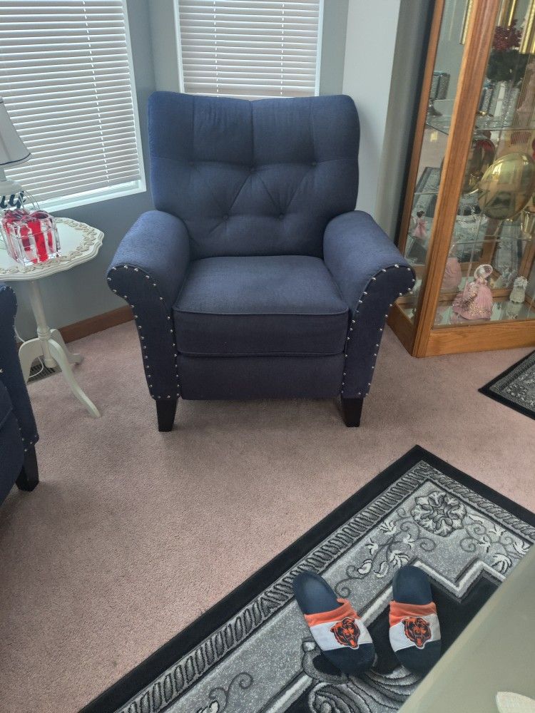 Reclining ChairNavy Blue