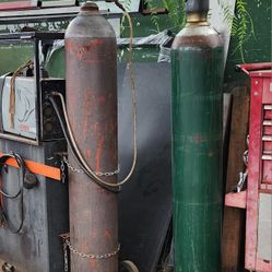 Welding Gas Tank Full 