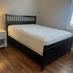 Bed Frame And Box Spring QUEEN (Mattress NOT Incl)