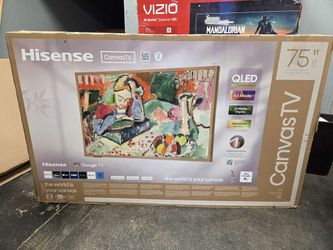 75S7N 75” Hisense canvas 4k Qled tv