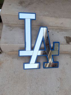 LA Dodgers mirror