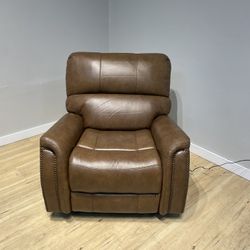 Leather Recliner Rocker Chair