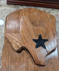 Handmade Wood State of Texas