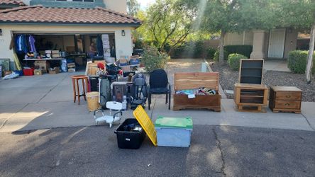 Three Generation Garage Sale.