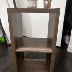 Night Stand/Small Bookshelf + Candles + Chairs
