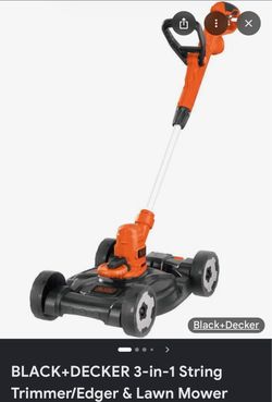 Black+Decker 3-1 Trimmer Edger Lawn Mower