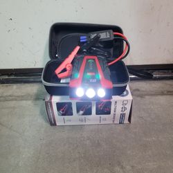 Car Jump Starter 3000 AMP,  Flashlight,  Power Bank
