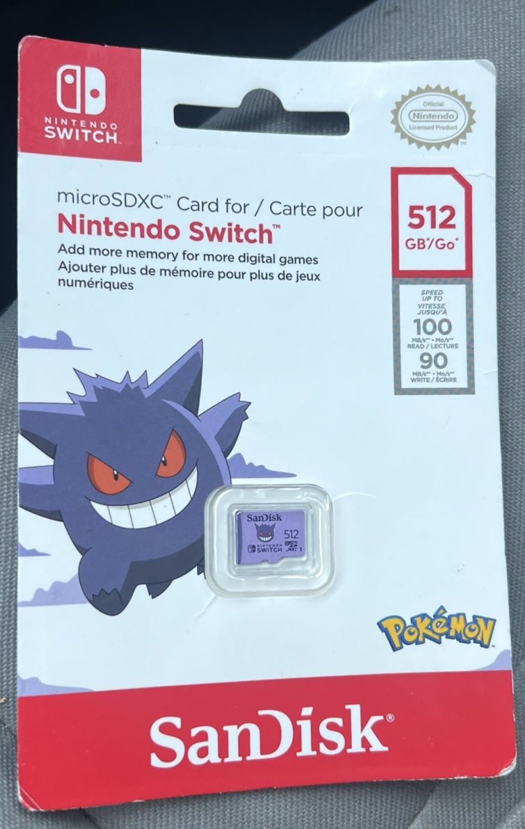 SanDisk PokémonT™ microSD™ Card - 512GB