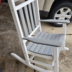 Plastic Resin Rocking Chairs