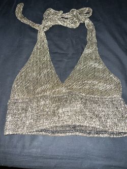 Gold And Black Top 