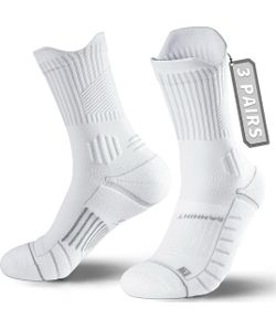 3 Pairs Compression Running Socks, size L