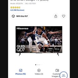 Hisense 65” QLED TV