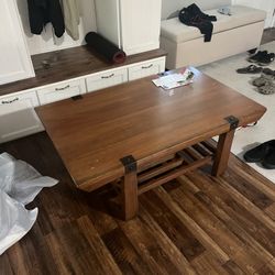 Solid Wood Coffee Table $80 Obo