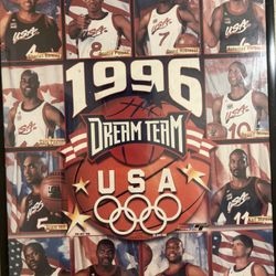 1996 Dream team USA Olympics Poster 