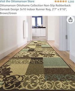 Ottohome Collection Runner Rug 2’7 x 9’10”