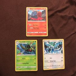 Yanmega, Magcargo, Lugia Pokémon Card