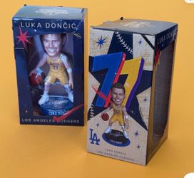 Luca Doncic Dodger Bobblehead