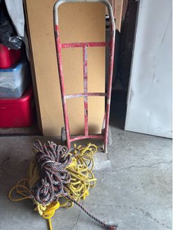 Dolly, Shelving & Ropes