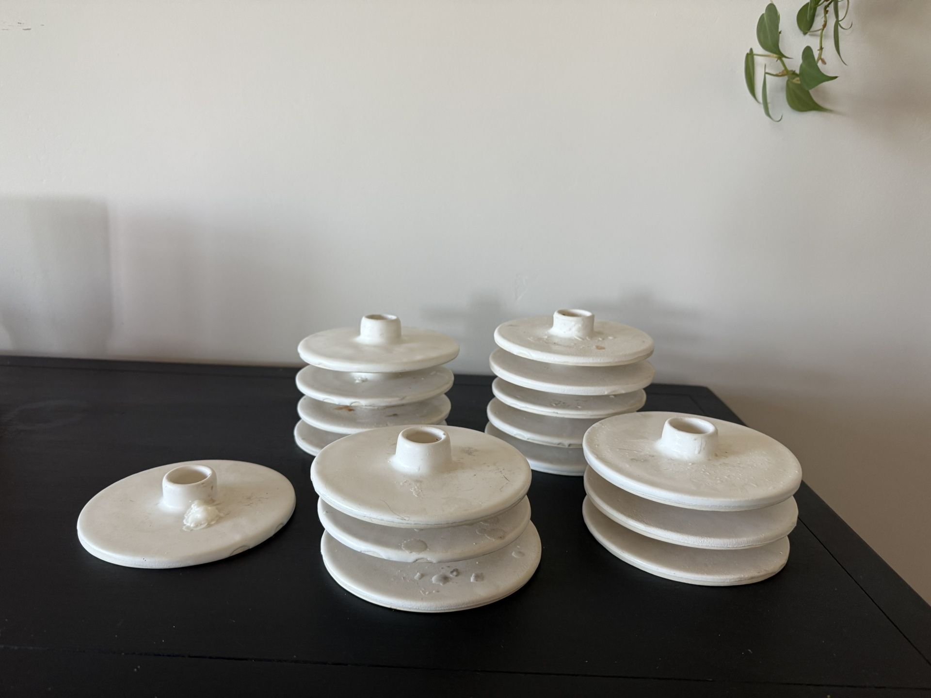 16 Handmade Ceramic Candlestick Holders