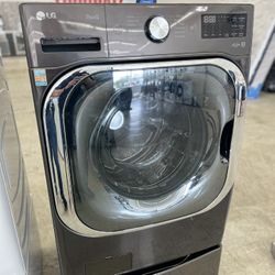 LG Front Load Washer (scratch And Dent)  - 1 Year Warranty - Financing Available 