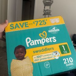 Size 1 Pampers 
