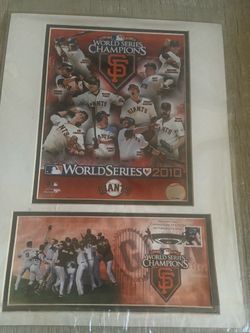 San Francisco Giants 2010 World Series Champions  team portrait