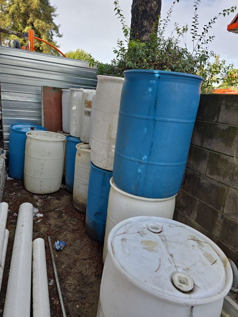 Plastic Barrels