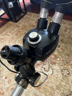 Microscope Head With Stand 