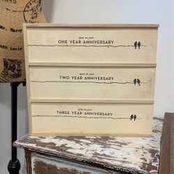 Anniversary Wine gift box 
