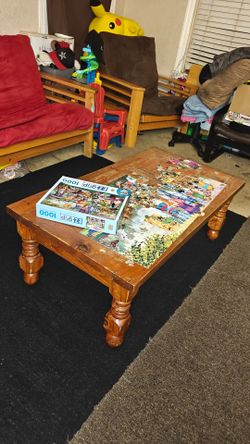 Segusino wood coffee table
