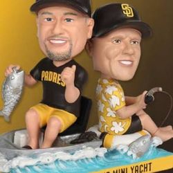 Don and Mud Mini Yacht Bobblehead Theme Game Tickets