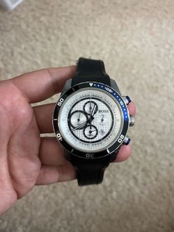 Hugo Boss Watch hb 138 1 27 2405  vintage model NEED NEW Straps and battery  !!!!