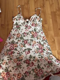 Floral Spaghetti Strap Dress
