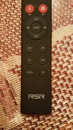 SRS Soundbar Remote