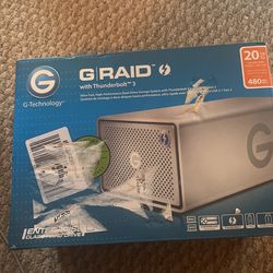 G Raid Thunderbolt 20 TB