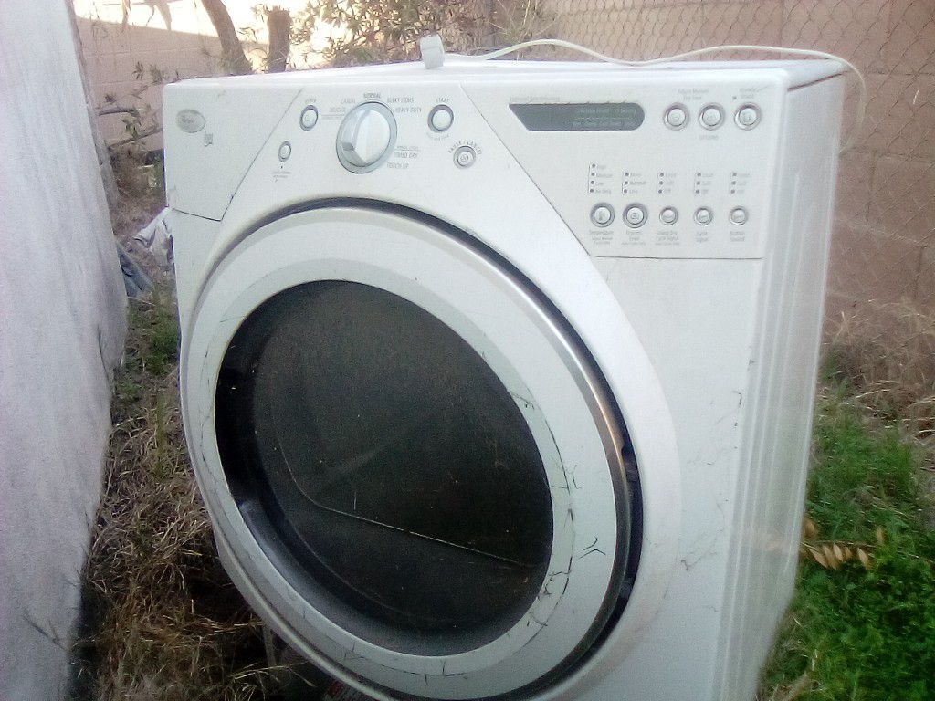 Samsung lg front loader and whirlpool duet dryer. Electric in very good condition. Both appliance at $250 but will negotiate selling separately.