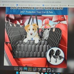 Dog Seat Cover For Back Seat, 6 And 1 Waterproof Back Seat Cover