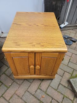 Wood Night Stand