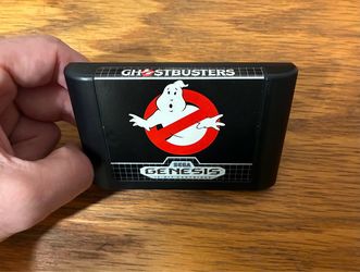GHOSTBUSTERS for the Sega Genesis video game console system cartridge 16-Bit Vintage Classic cart Authentic Genuine