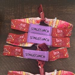 Stagecoach GA wristbands 